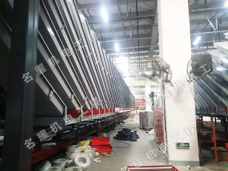 菏澤市名耀機電工程有限公司工程案例韻達(dá)分揀機