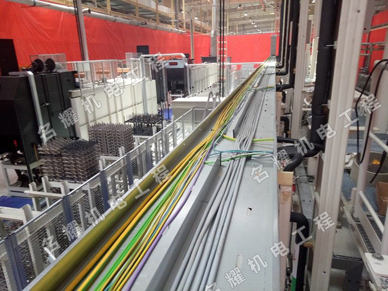 菏澤市名耀機電工程有限公司工程案例保定長城熱處理線搬遷